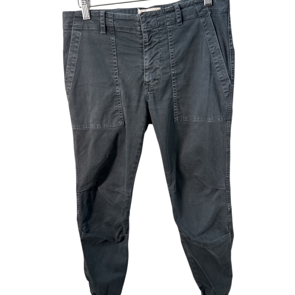 Nili Lotan “Military Issue” Utility Jogger Pants – Charcoal Gray (Size 4)